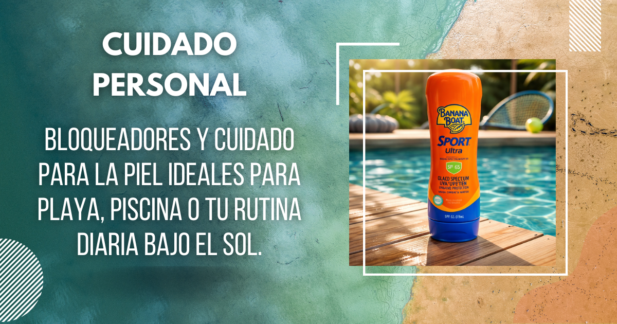 Protección solar para disfrutar Puerto Rico sin preocupaciones.