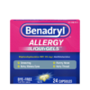 Benadryl Ultratabs Diphenhydramine Allergy Relief, 25 mg