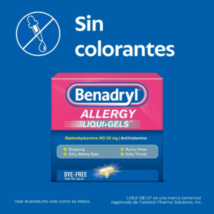 Benadryl Ultratabs Diphenhydramine Allergy Relief, 25 mg