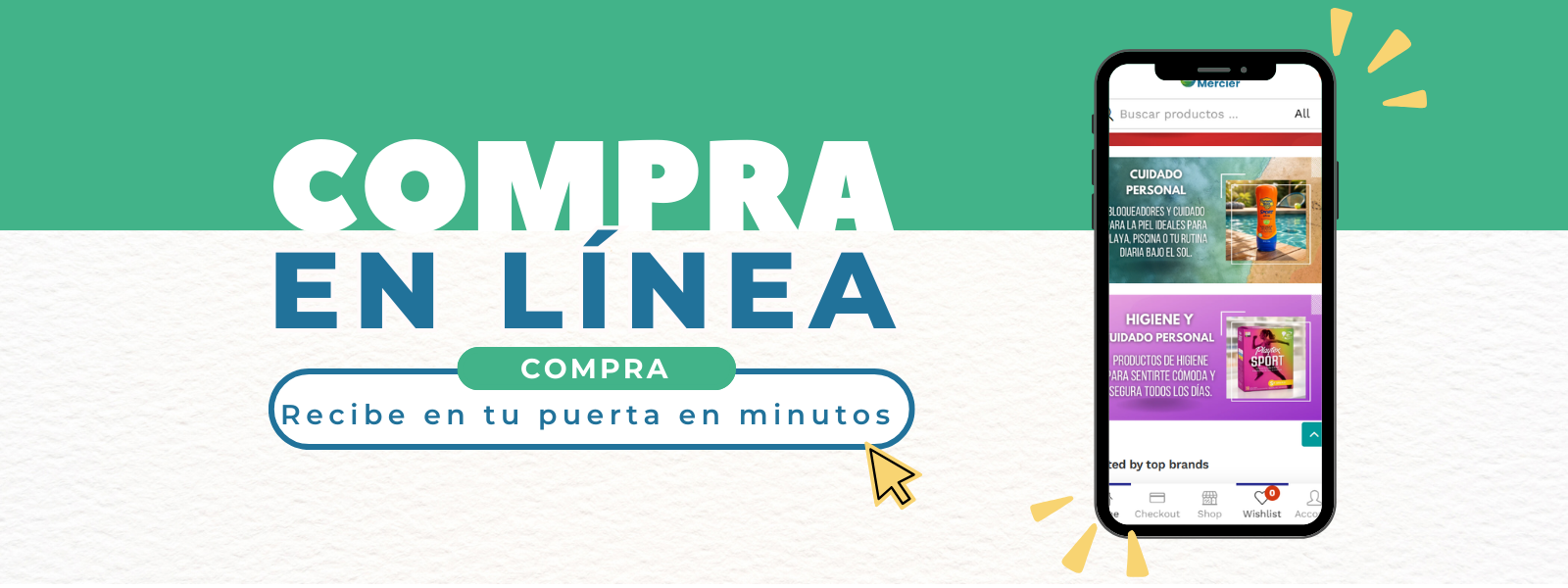Banner Compra en linea Farmacia Mercier