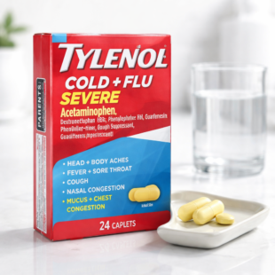 Tylenol Cold + Flu Severe 24 Caplets