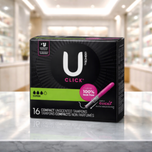 Kotex Click Tampon Super Absorbency Plastic Applicator